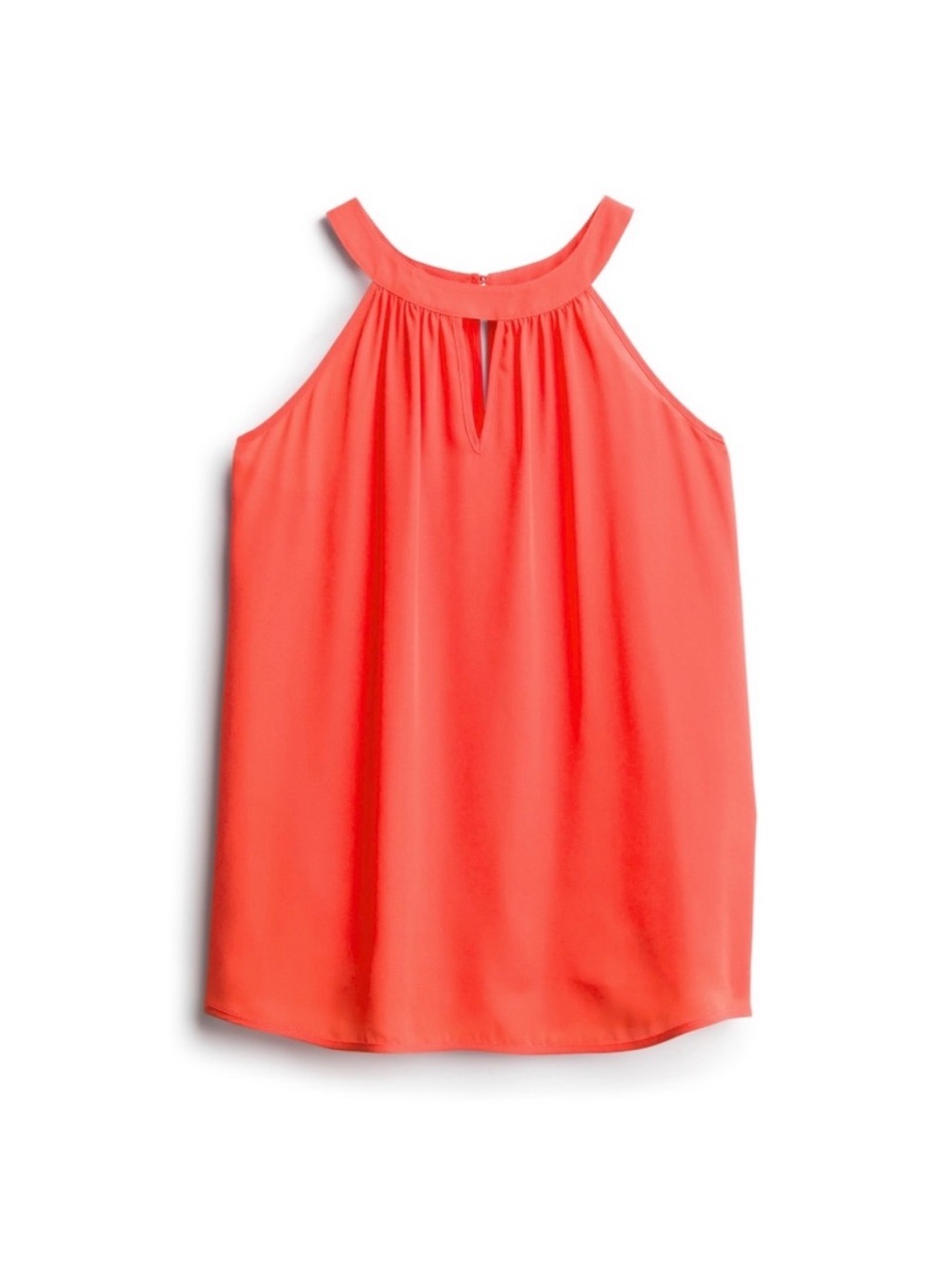NWOT Women’s Halter Neck Shell Top - Coral Pink